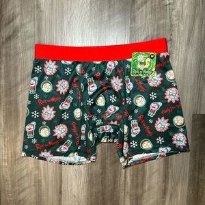 Rick and Morty Adult Swim Boxer Brief - Medium